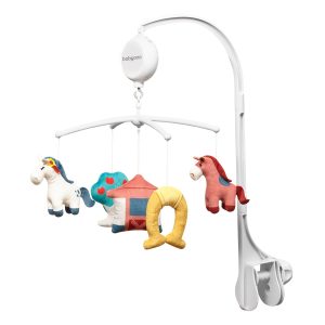 Музикална въртележка за легло и кошара Babyono