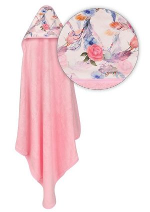 Хавлиената кърпа BabyMatex BAMBUS pink