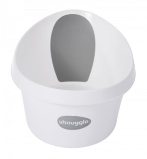 Бебешка вана Shnuggle 9+ месеца Бяло със сиво