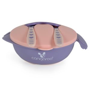 Купа за храна с лъжица и вилица Jelly Cangaroo