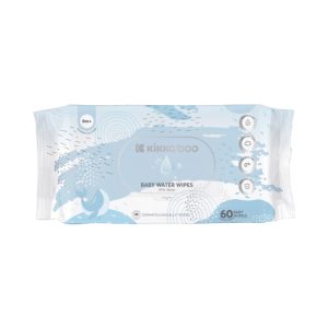 Бебешки мокри кърпи KIKKA BOO 99% Вода 60бр