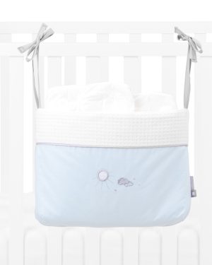 Кош за памперси с връзки KIKKA BOO Dream Big Blue