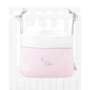 Кош за памперси с връзки KIKKA BOO Dream Big Pink