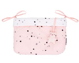 Кош за памперси с връзки KIKKA BOO Bear with me Pink