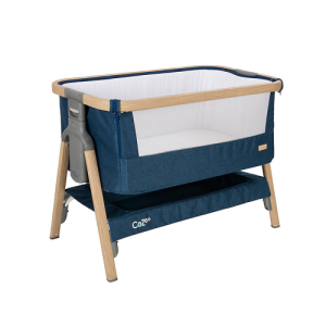 Бебешко сгъваемо легло Tutti Bambini CoZee® OAK/MIDNIGHT BLUE