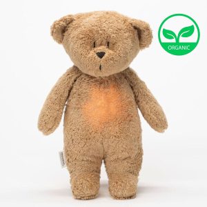 Приятелче за спокоен сън MOONIE 2.0 ORGANIC МЕЧО CAPPUCCINO