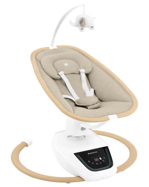 Електрическа люлка Kikka Boo BeeMoove Beige