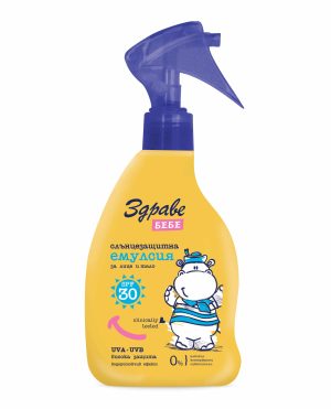 Слънцезащитна емулсия ЗДРАВЕ БЕБЕ за лице и тяло SPF 30 150 мл