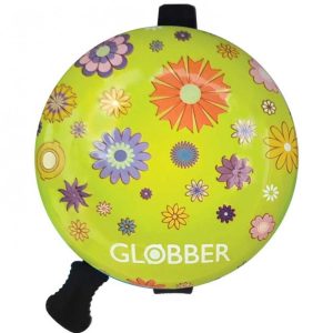Звънец за детски тротинетки и триколки Globber Лайм