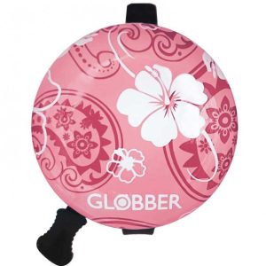 Звънец за детски тротинетки и триколки Globber Пастелно розов