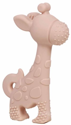 Силиконова гризалка Jane Giraffe Pale