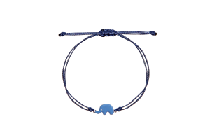 Детска гривна MAMIJUX Elefante Blu Smaltato