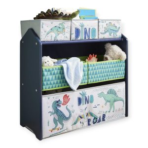 Органайзер за играчки с текстилни кутии Ginger Home Dinosaur