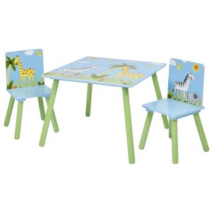 Детска дървена маса със столчета Ginger Home Savana