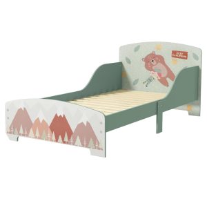 Детско дървено легло със защита от падане Ginger Home Forest