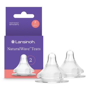 Физиологичен силиконов биберон Lansinoh NaturalWave™ 6м+
