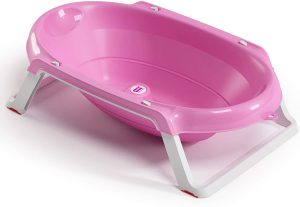 Бебешка сгъваема вана Ok Baby Onda Slim Циклама