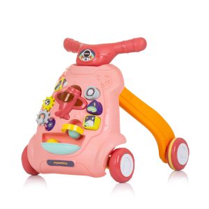 Музикална играчка за прохождане Chipolino Самолетче розовa