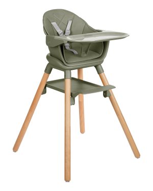 Стол за хранене Kikka Boo Woody Army Green