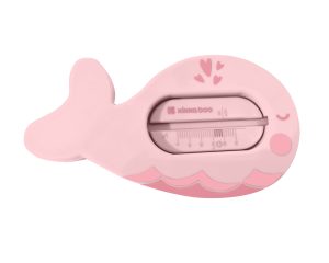 Термометър за вода Whale Pink