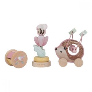 Подаръчна Кутия с Дървени Играчки за Бебе Little Dutch Fairy Garden