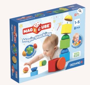 Магнитен конструктор Geomag, Различни геометрични фигури, 8 части