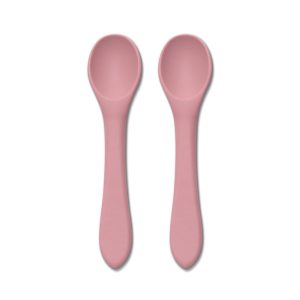 Силиконови лъжички Lorelli Deep PINK 2 бр.