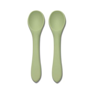 Силиконови лъжички Lorelli Fresh GREEN 2 бр.