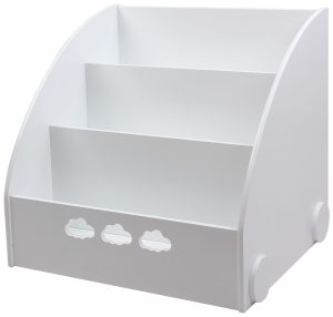 Детска етажерка за книжки Ginger Home Облак Бяла