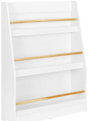 Детска етажерка за книги и играчки Ginger Home Бяла