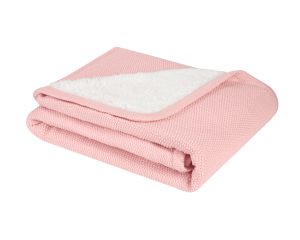 Плетено памучно одеяло с шерпа Kikka Boo Dream Big Pink