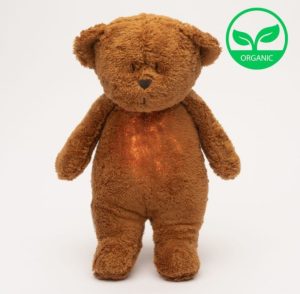 Приятелче за спокоен сън MOONIE 2.0 ORGANIC МЕЧО CARAMEL