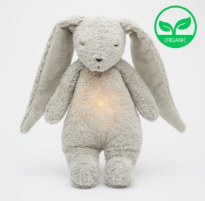 Приятелче за спокоен сън MOONIE 2.0 ORGANIC ЗАЙО GRAY