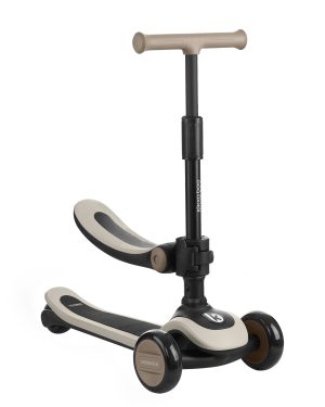 Детска сгъваема тротинетка 2в1 Kikka Boo Treo Beige