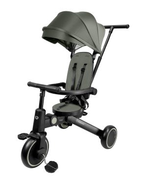 Детска сгъваема триколка с родителски контрол 8в1 Kikka Boo Trix Mint