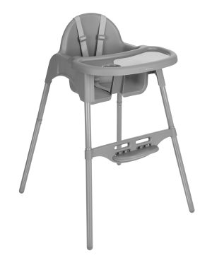 Детско столче за хранене 2в1 Kikka Boo Jammy Grey