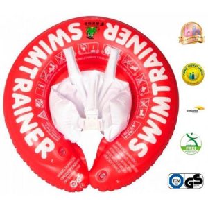 Червен обучителен пояс SWIMTRAINER Classic (0-4 години)