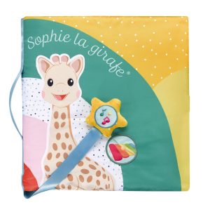 Голяма интерактивна книга със звуци и мелодии Sophie La Girafe