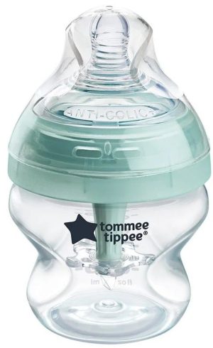 Самостерилизиращо се бебешко шише за хранене Tommee Tippee Advanced Anti-Colic+ 150 мл