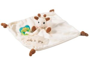 Утешител - одеялце за гушкане Sophie La Girafe