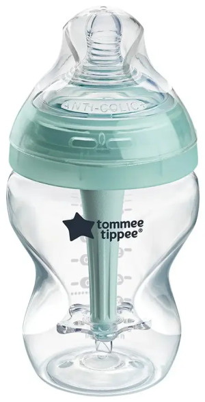 Самостерилизиращо се бебешко шише за хранене Tommee Tippee Advanced Anti-Colic+ 260 мл