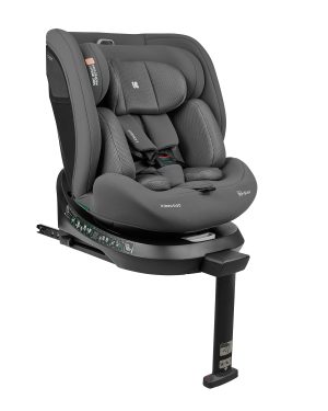 Детско столче за автомобил с IsoFix Kikka Boo i-Orbit i-Size (0-36 кг) Dark Grey