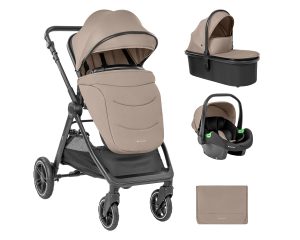 Комбинирана бебешка количка 3в1 Kikka Boo Ava Beige