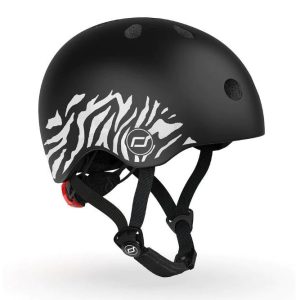 Детска каска Scoot & Ride XXS-S Zebra