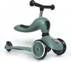 Детска тротинетка Scoot & Ride Highwaykick1 2 в 1 Forest