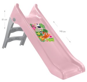Детска пързалка Mochtoys 140см. Розова