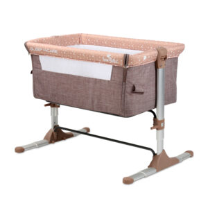 Бебешка сгъваема мини кошара Lorelli - Sleep N Care, Beige Elephant