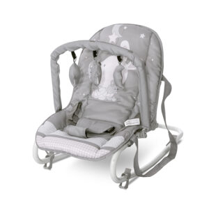 Бебешки шезлонг Lorelli Eliza, Grey Rabbits