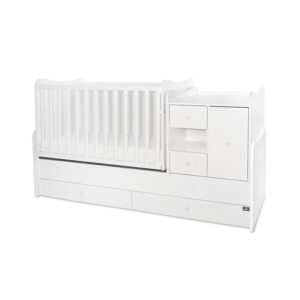 Трансформиращо се легло Lorelli - MiniMax 190/72 см, бяло