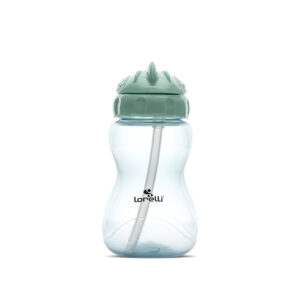 МИНИ СПОРТНА БУТИЛКА GREEN/BLUE със сламка